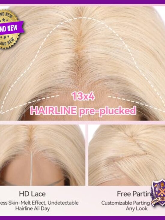 26 Inch Long Layered Wave Synthetic Wig HD Lace Front Glueless Wear main image 4
